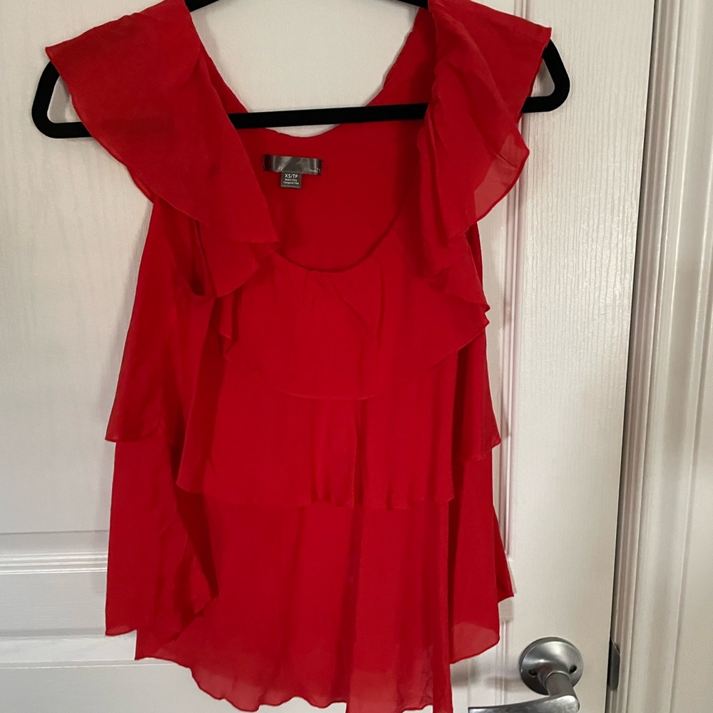 Ruffled top
